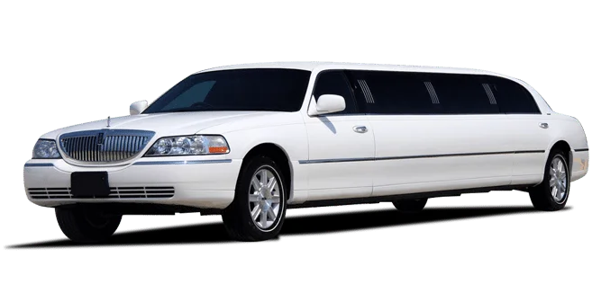 White Lincoln Stretch Limousine